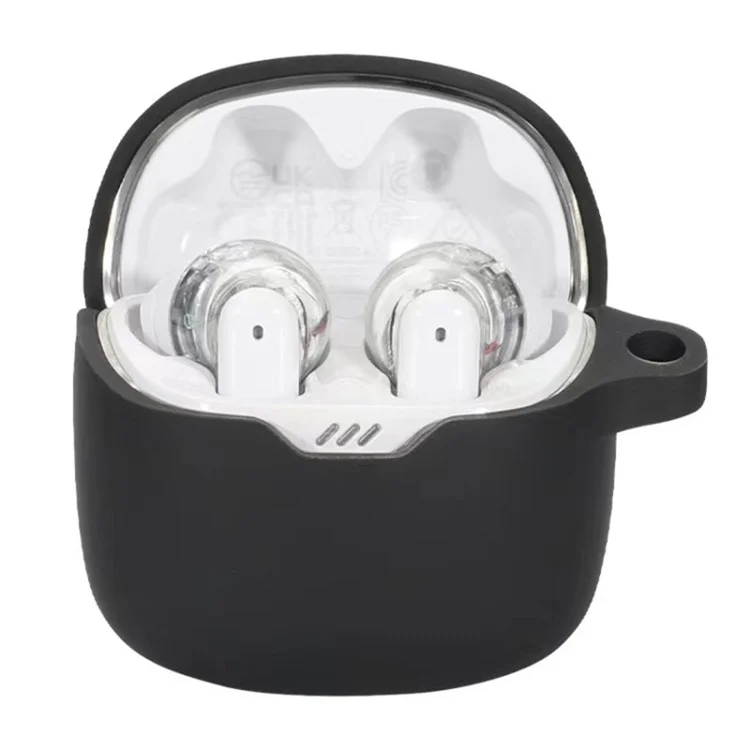 Pour le boîtier de protection antichoc JBL Tune Flex Bluetooth Earbuds - Noir