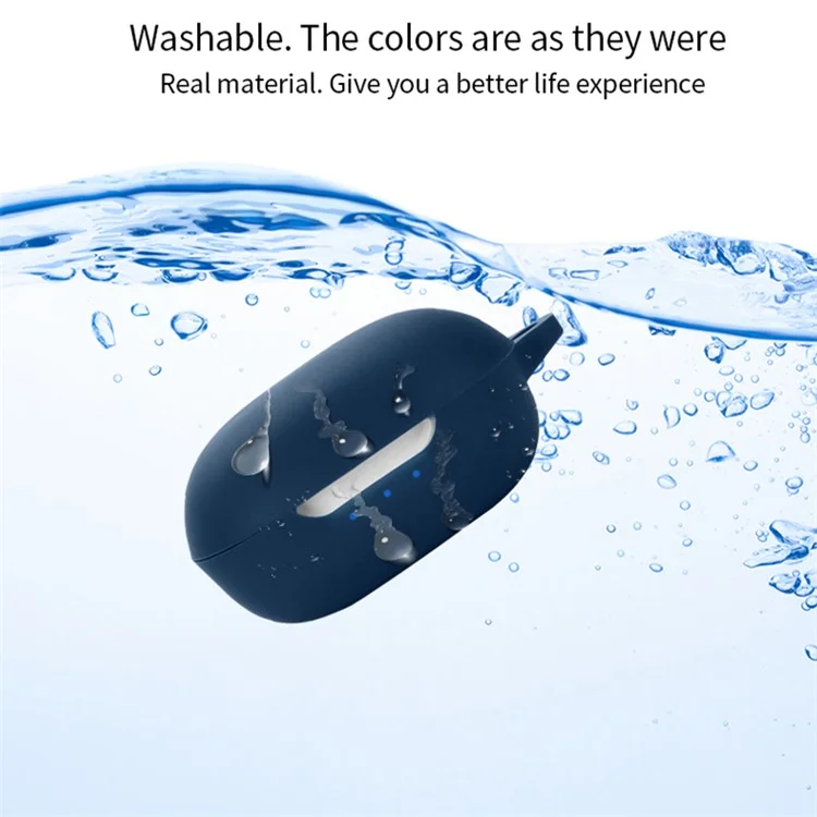 Para JBL T280TWS X2 Silicone Sleeve TWS Bluetooth Ear - Azul Escuro