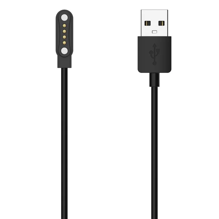 Für TicWatch GTH 2 CXB08 / Mobvoi GTH2 Smartwatch 1m USB-Ladekabel mit magnetischer Aufnahme