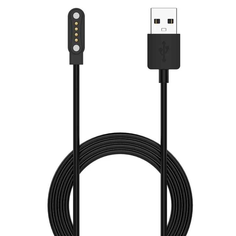Für TicWatch GTH 2 CXB08 / Mobvoi GTH2 Smartwatch 1m USB-Ladekabel mit magnetischer Aufnahme