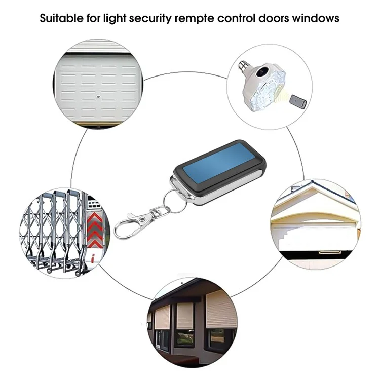 432-435MHz Garage Door Remote Control 4 Copia Duplicatore di Clonazione Del Telecomando Universale