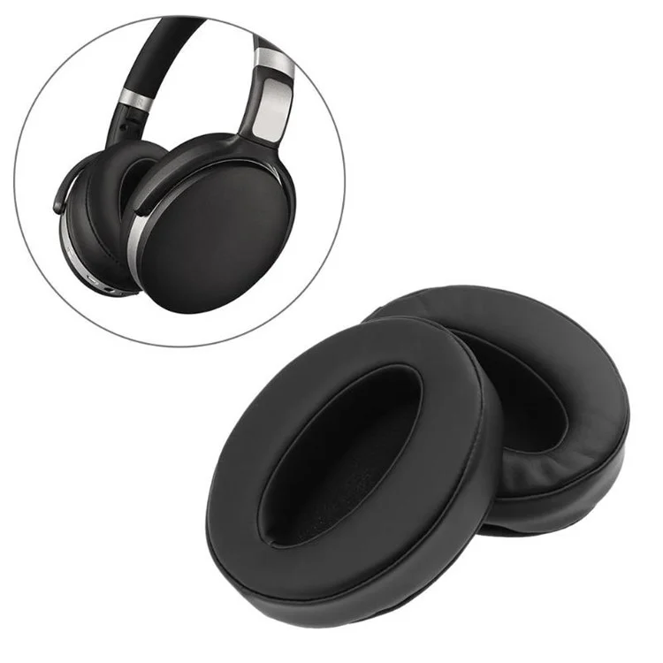 1 Paire de Coussinets d'Oreille Confortables de Remplacement pour Casque Beats Studio 2.0 / Studio 3.0 - Gris Titane