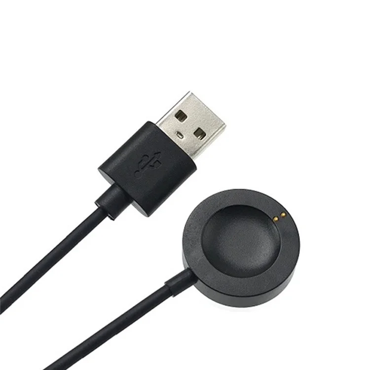 1m For Fossil Gen 6 / Gen 5 FTW4024 / FTW4025 / FTW4026 Smartwatch USB Charger Magnetic Absorption Charging Dock Cable - White