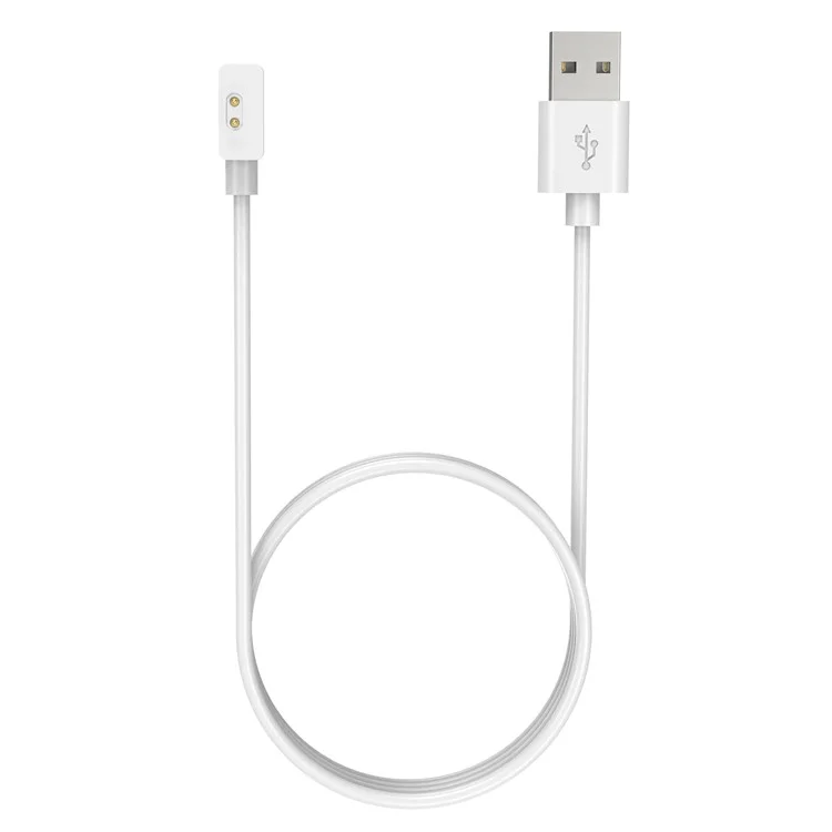 100cm Charger Compatible with Redmi Band 2 Magnetic Charging Cable Smart Watch Charging Cord - White