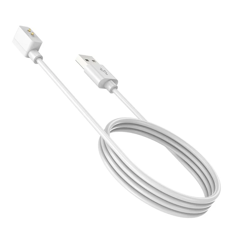 100cm Charger Compatible with Redmi Band 2 Magnetic Charging Cable Smart Watch Charging Cord - White