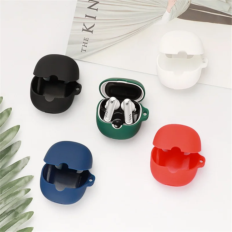 Wireless Headphone Protective Case for Anker Soundcore VR P10 Cover Washable Silicone Anti-dust Sleeve - Black