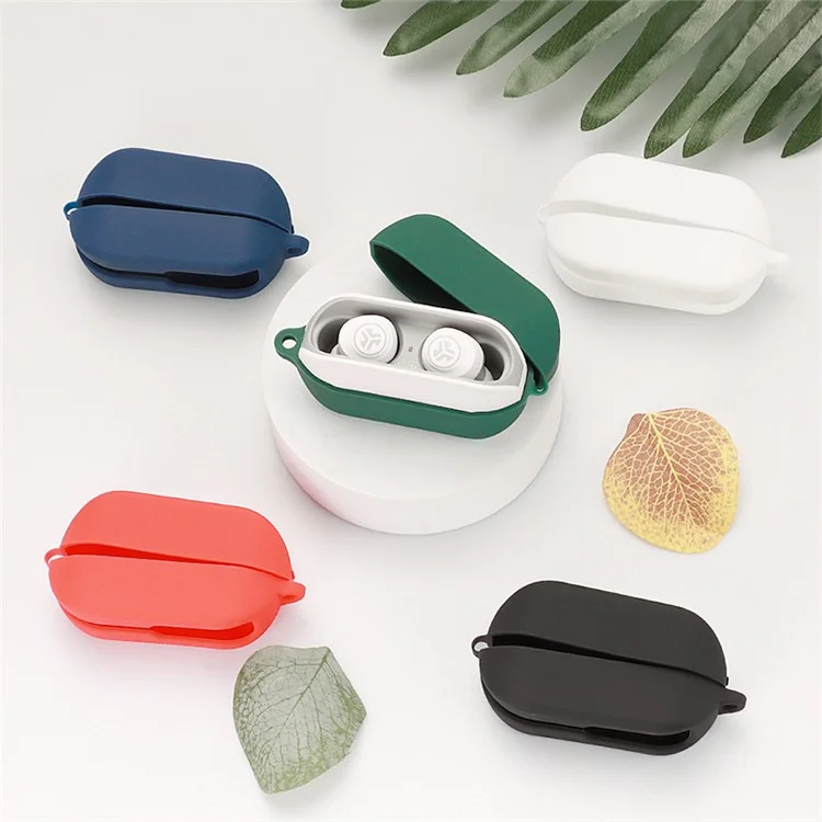Für JLab Audio Go Air True Earphone Stoßfeste Abdeckung Kratzfester Schutzbezug Waschbare Hülle - Bräunlichgrün