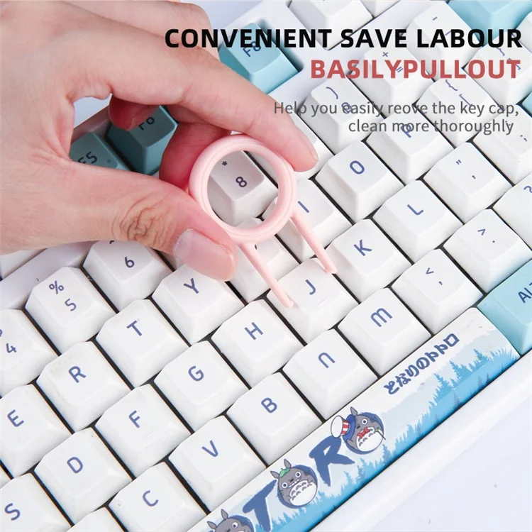 UD2926 7-in-1 Bluetooth-compatible Headset Keyboard Cleaner Cell Phone Cleaning Brush Tablet Cleaning Kit - Green
