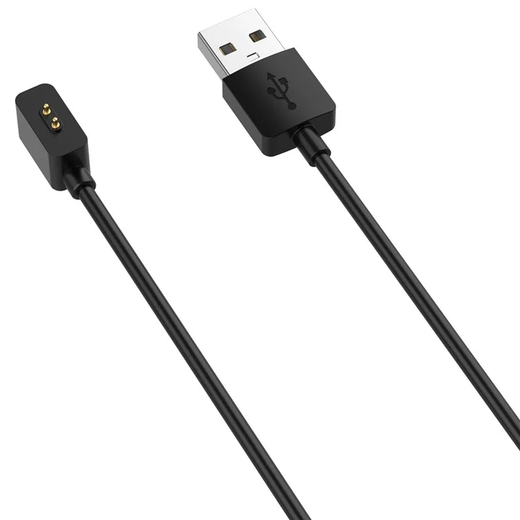 For Redmi Band 2 Smart Watch Charger Cable USB Magnetic Probe Charging Cord, 0.6m - Black
