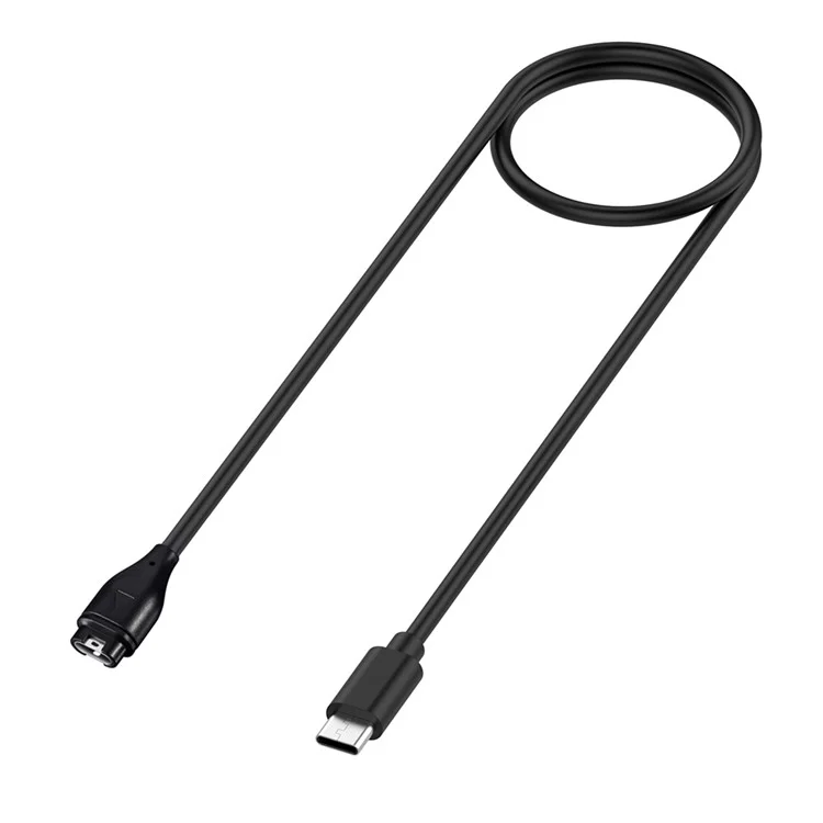 For Garmin Forerunner 265 / 265S / 255 / 255S / Fenix 5 / 6 / 7 Charger with 100cm Charging Cable Type-C Charging Station
