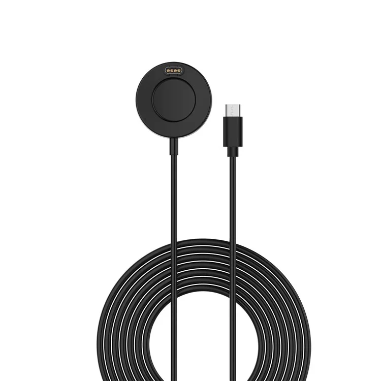 For Garmin Forerunner 265 / 265S / 965 / 955 / Fenix 5 / 6 / 7 Charging Dock Type-C Watch Charger with 100cm Cable