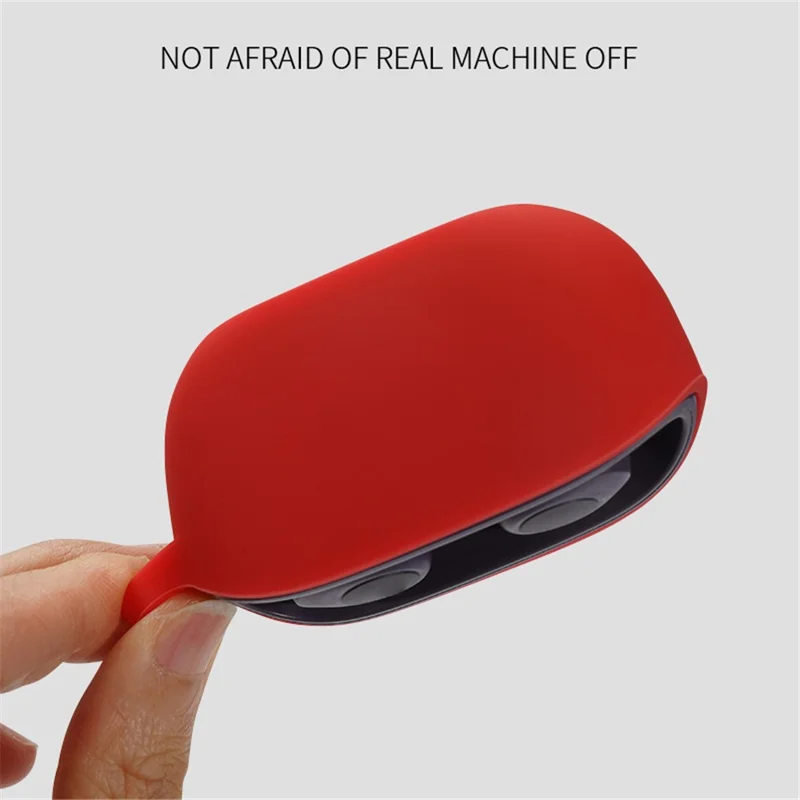 For JBL Wave 100TWS Bluetooth-compatible Earphone Protective Cover Anti-drop Silicone Case without Lid - White