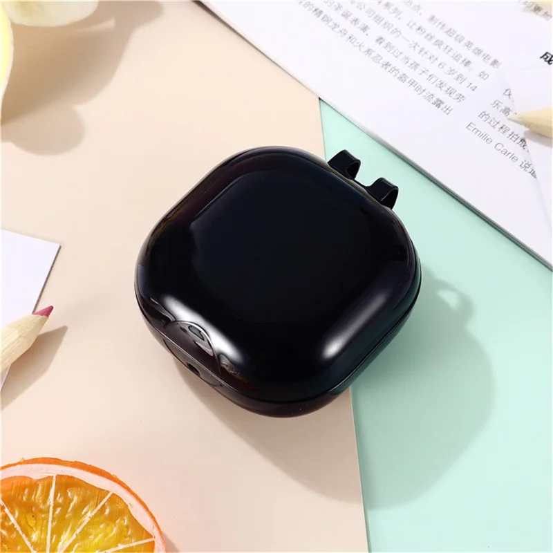 Custodia in TPU per Samsung Galaxy Buds Live / Buds Pro / Buds 2 / Buds 2 Pro, cover protettiva per auricolari compatibile Bluetooth - Nero