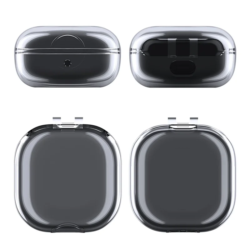 Custodia in TPU per Samsung Galaxy Buds Live / Buds Pro / Buds 2 / Buds 2 Pro, cover protettiva per auricolari compatibile Bluetooth - Nero