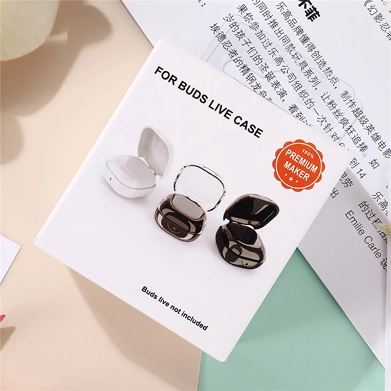 Custodia in TPU per Samsung Galaxy Buds Live / Buds Pro / Buds 2 / Buds 2 Pro, cover protettiva per auricolari compatibile Bluetooth - Nero