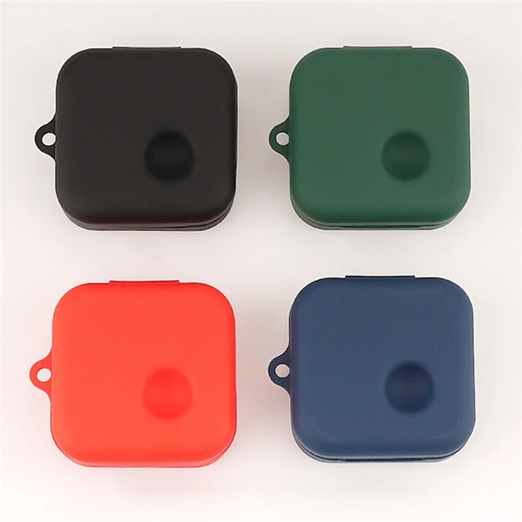 Custodia in silicone per Nothing Ear (2) Cuffie Bluetooth wireless antiappannamento con fibbia antifurto - Rosso