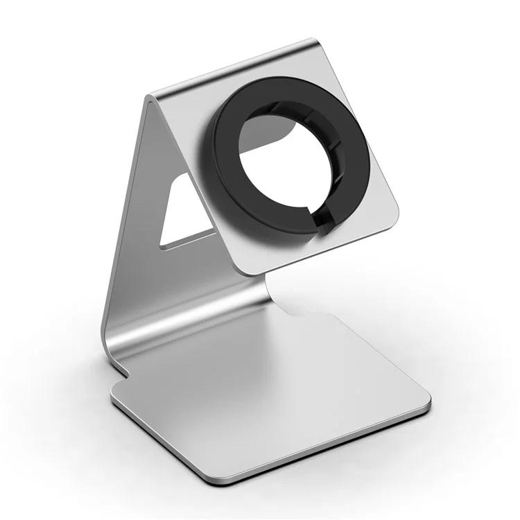 For Samsung Galaxy Watch 5 / 5 Pro / Watch 5 Active Charger Holder Watch Charging Pad Metal Stand (without Charger) - Silver