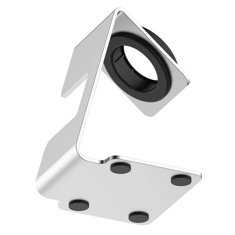 For Samsung Galaxy Watch 5 / 5 Pro / Watch 5 Active Charger Holder Watch Charging Pad Metal Stand (without Charger) - Silver
