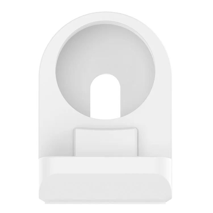 For Honor Watch GS 3i (MNS-B39) Silicone Stand Charger Charging Base Holder with Integrated Cable Management Slot (Cable Not Included) - White