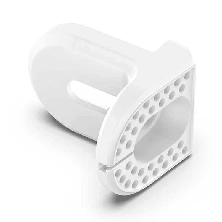 For Honor Watch GS 3i (MNS-B39) Silicone Stand Charger Charging Base Holder with Integrated Cable Management Slot (Cable Not Included) - White