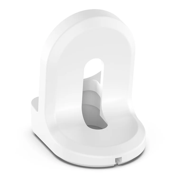 For Honor Watch GS 3i (MNS-B39) Silicone Stand Charger Charging Base Holder with Integrated Cable Management Slot (Cable Not Included) - White