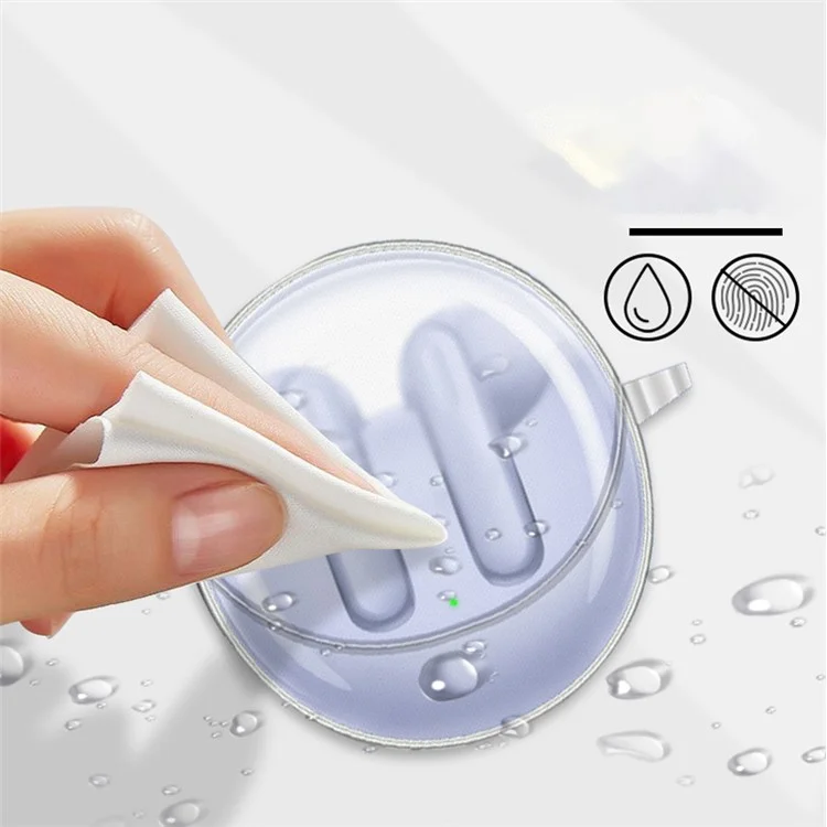 Anti-Scratch TPU Protection Case for OPPO Enco Air3 Headphone Sleeve Clear TWS Earphone Protector Cover