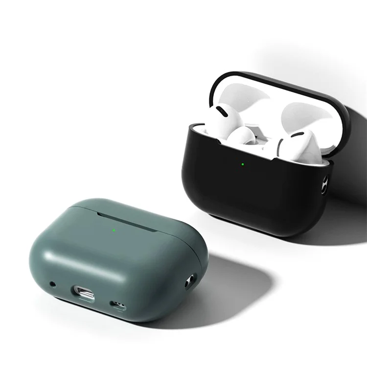 Per AirPods Pro 2 Earphones Case Full Protective Silicone Shockproof Cover with Strap / Ear-Tip - Viola