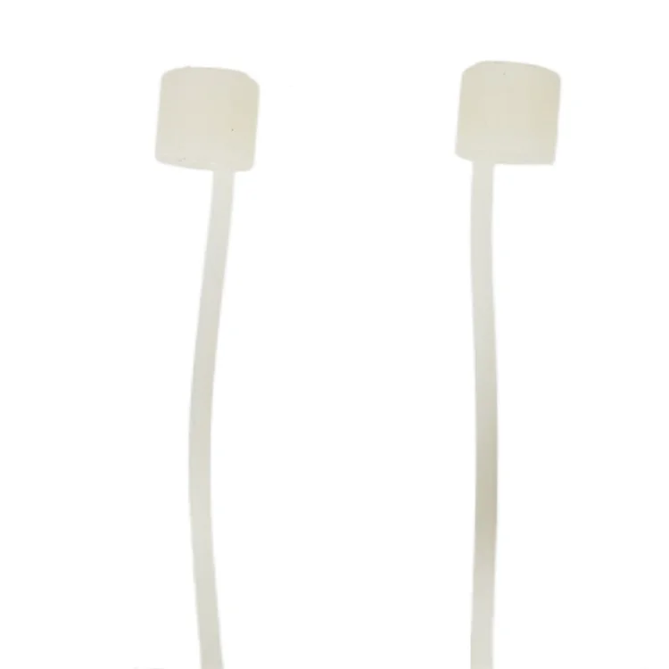 Cinturino in silicone per il collo da 70 cm per Apple AirPods, auricolare Bluetooth anti-smarrimento Cordino per il collo per attività all'aperto - Trasparente