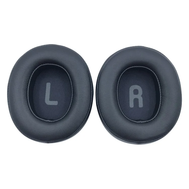 1 Pair For JBL Tune T700BT T710BT T750BTNC T760NC Protein Leather Ear Cushions Replacement Earpads - Black