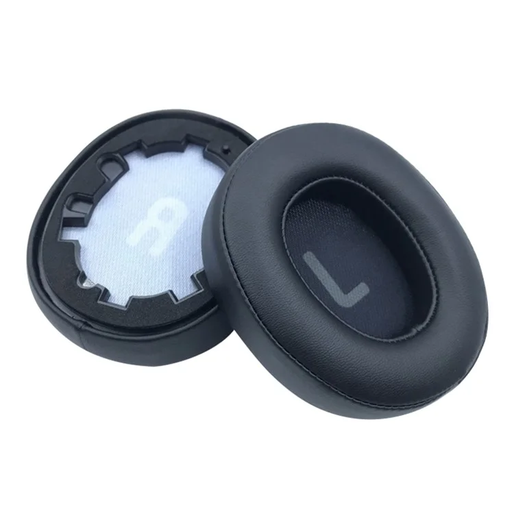 1 Paire Pour JBL Tune T700BT T710BT T750BTNC T760NC Coussins D'oreille en Cuir en Cuir de Remplacement - Noir