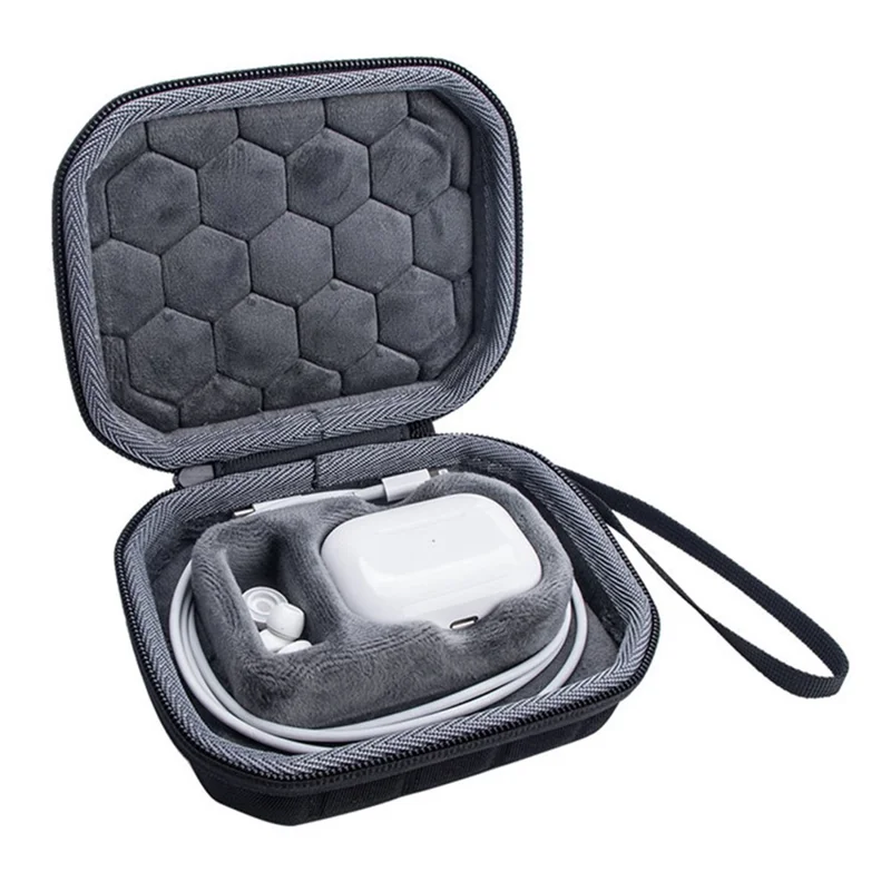 For Airpods Pro / Airpods Pro 2 EVA Storage Case Bluetooth-compatible Earphone Zipper Shockproof Storage Bag