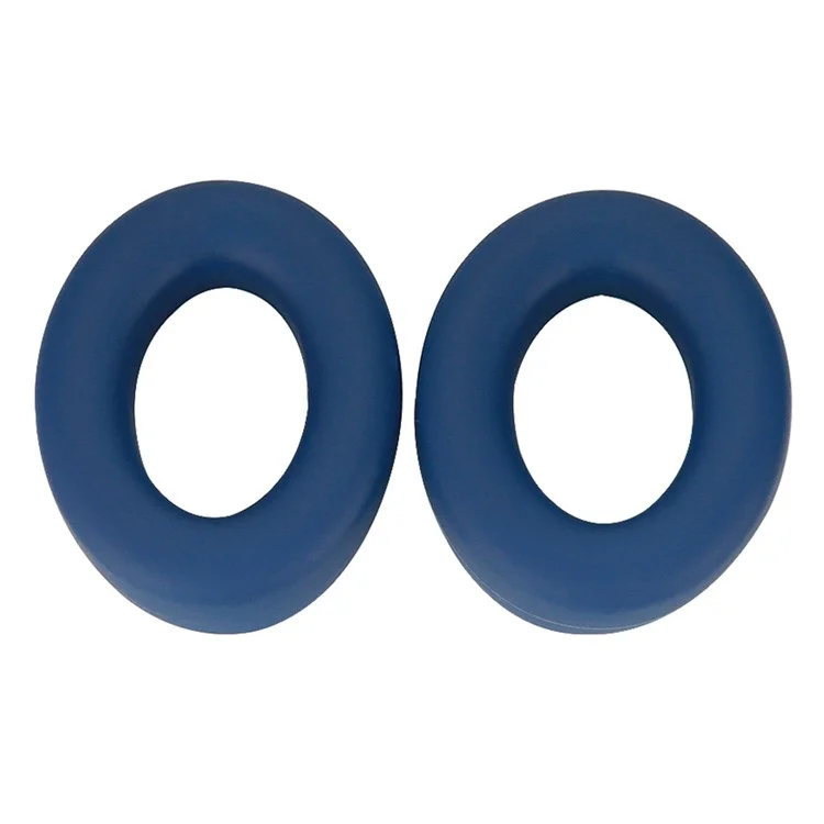 1 Pair For Beats Studio3 Wireless Headphone Earpad Silicone Protective Case - Dark Blue