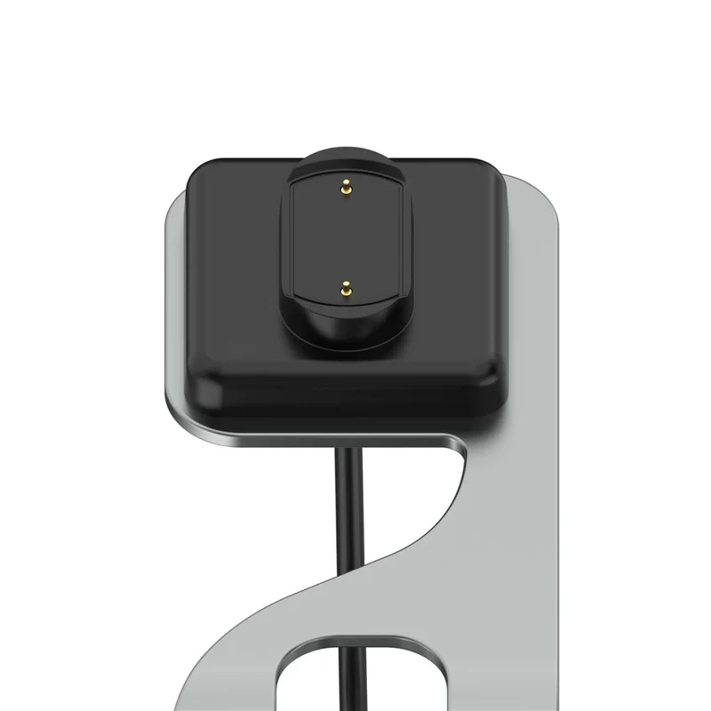 For Amazfit T-Rex Ultra A2142 Metal Watch Charger Magnetic Absorption Charging Dock with 1.5m USB Cable - Grey