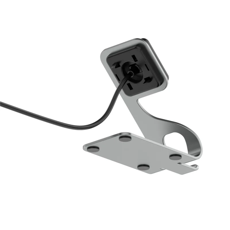 For Amazfit T-Rex Ultra A2142 Metal Watch Charger Magnetic Absorption Charging Dock with 1.5m USB Cable - Grey