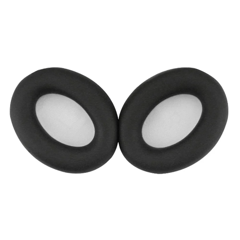 1 Pair For 1MORE Sonoflow Wireless Bluetooth-compatible Headphone Earpad Silicone Protective Case - Black
