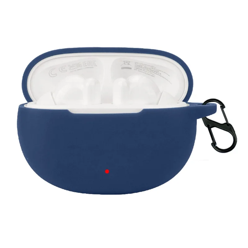 For Honor LCHSE X5s Wireless Headphone Silicone Sleeve Drop Protection Cover Case with Hanging Buckle - Black