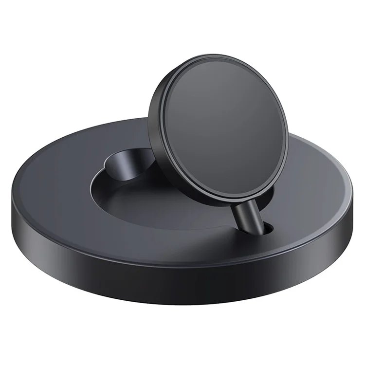 Estação de Carregamento Dobrável V17S para Samsung Galaxy Watch, Carregador Sem Fio Vertical Magnético Suporte de Carregamento em ABS