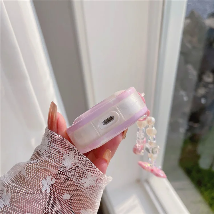Custodia in TPU per auricolari per AirPods con custodia di ricarica (2016) / (2019) / AirPods con custodia di ricarica wireless (2019) Copertura per auricolari