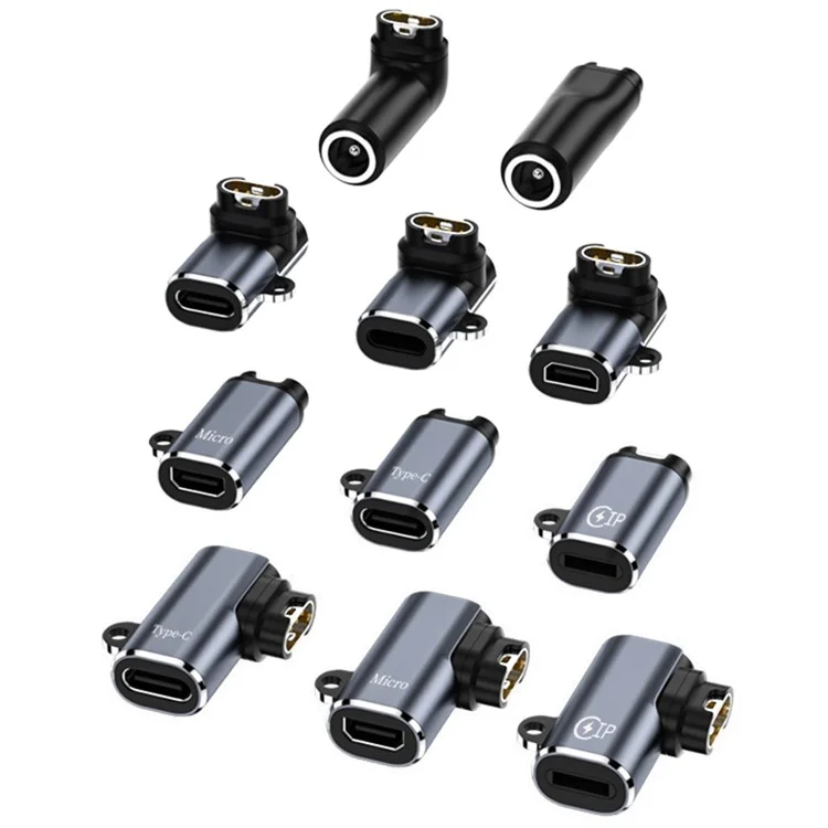 Adaptador de carga de reloj inteligente Garmin Straight iP a convertidor de carga portable mini