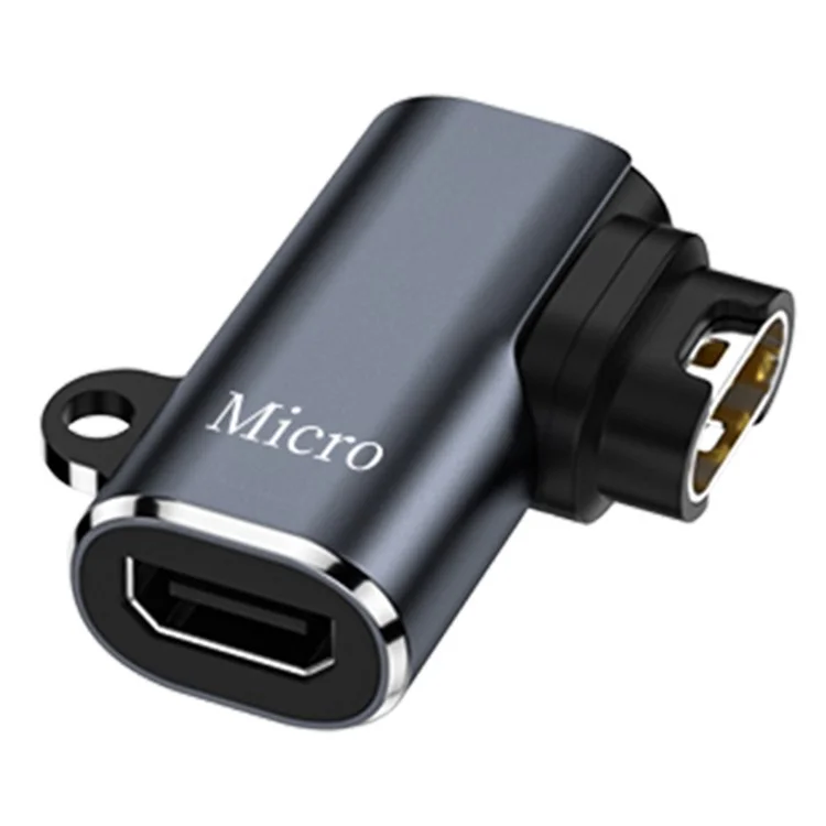 Angled Micro USB Watch Charger Connector for Garmin Smart Watch Charging Converter