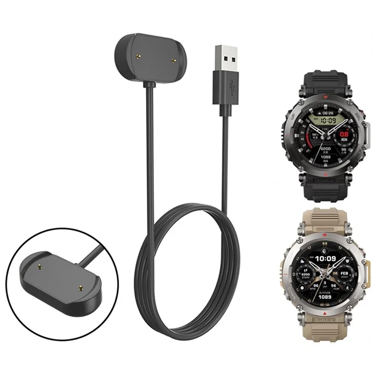 USB-Ladekabel für Huami Amazfit T-rex Ultra, magnetisches Ladekabel Smartwatch-Zubehör