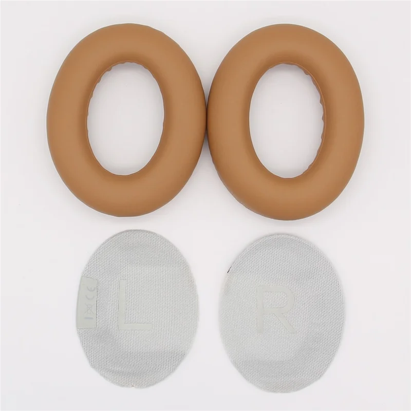 1 Pair Silicone Ear Cap for Bose NC700 Replacement Headphone Earpad with Crowbar - Khaki