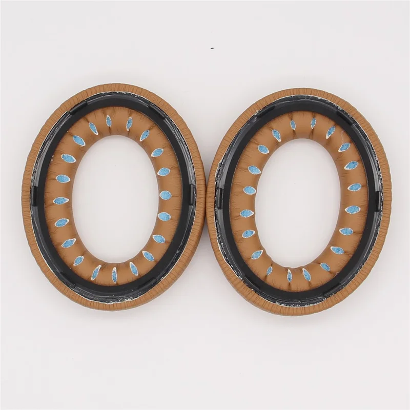 1 Pair Silicone Ear Cap for Bose NC700 Replacement Headphone Earpad with Crowbar - Khaki