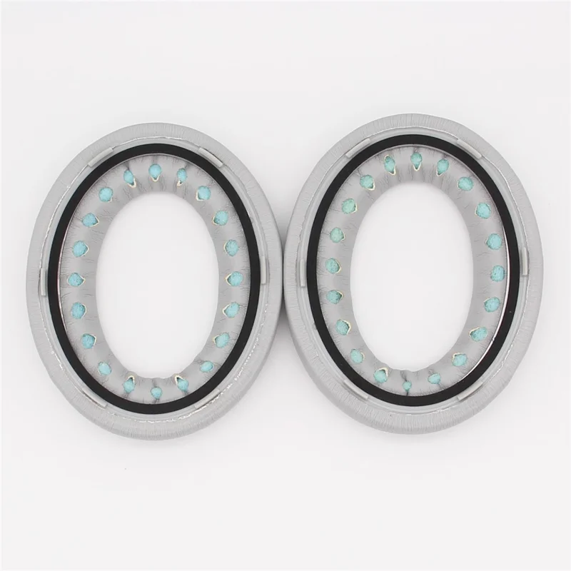 1 Pair Silicone Ear Cap for Bose NC700 Replacement Headphone Earpad with Crowbar - White