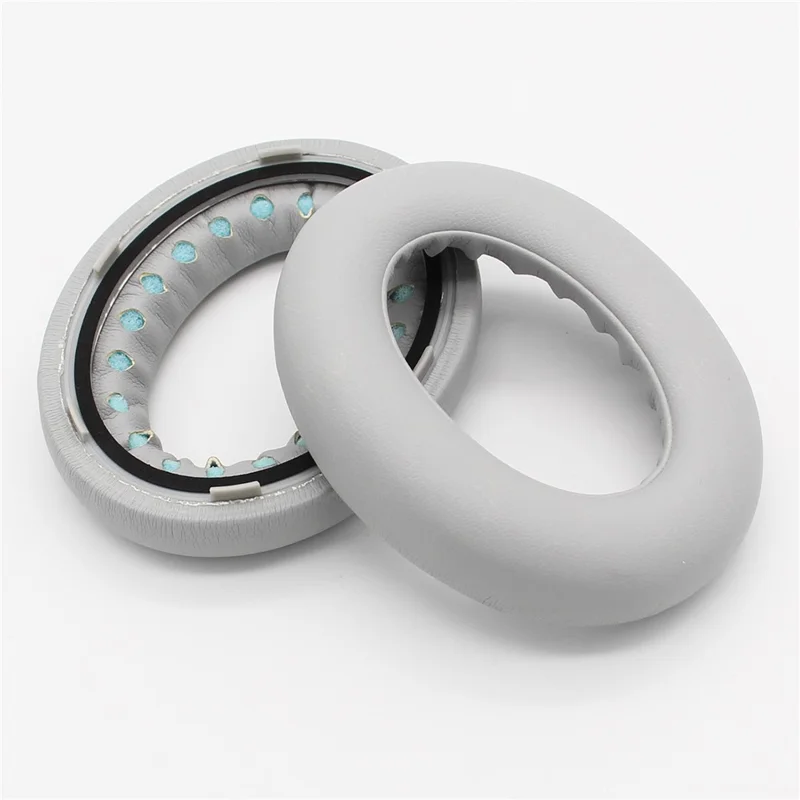 1 Pair Silicone Ear Cap for Bose NC700 Replacement Headphone Earpad with Crowbar - White