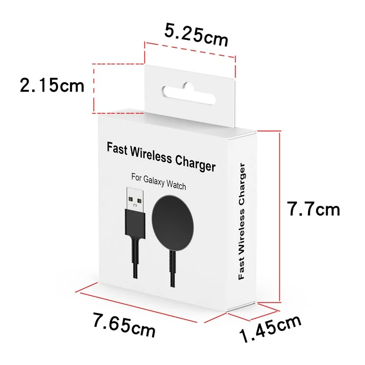 1m For Samsung Galaxy Watch6 / 6 Classic / Watch 5 / 5 Pro / Watch4 / 4 Classic Fast Wireless Charger Smart Watch USB Charging Cable