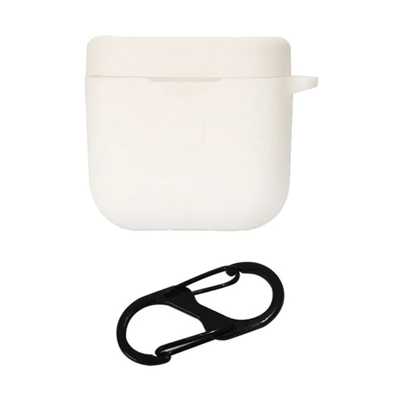 Protection Cover for Bowers & Wilkins PI7 , Headset Silicone Case Wireless Headphone Sleeve with Buckle - White