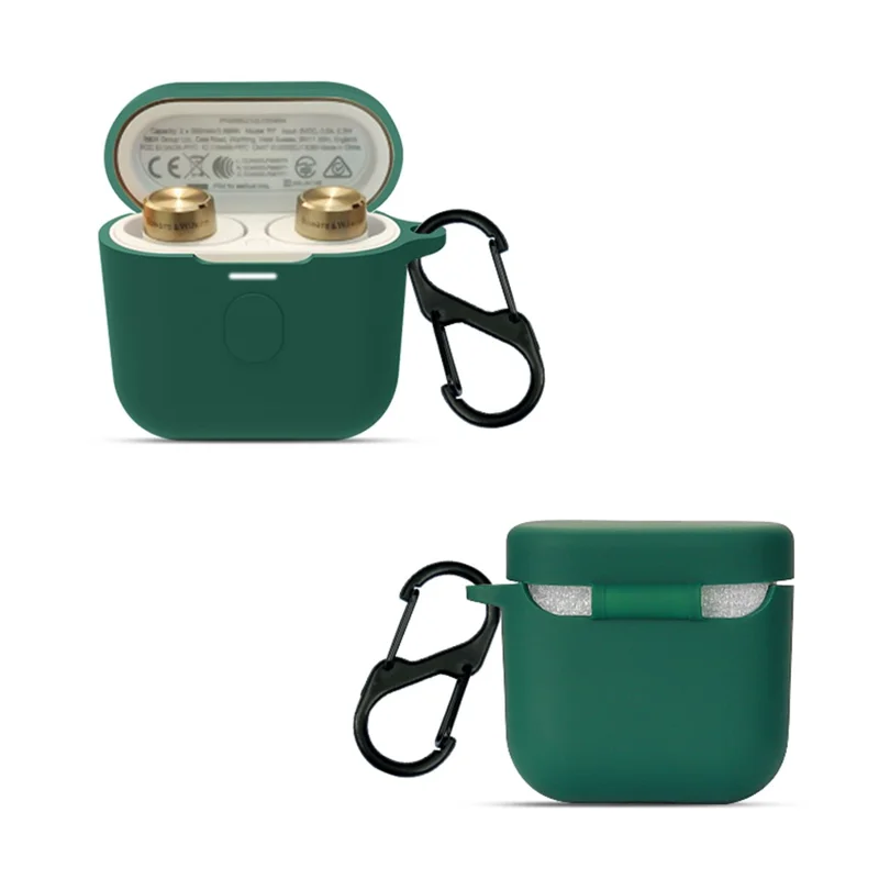 Protection Cover for Bowers & Wilkins PI7 , Headset Silicone Case Wireless Headphone Sleeve with Buckle - White