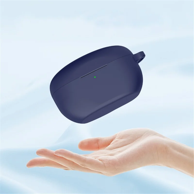 Earphone Silicone Case for Sony WF-1000XM5 , Bluetooth-compatible Earbud Anti-drop Protective Cover - Sky Blue