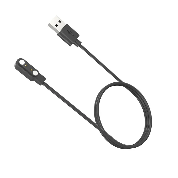 Зарядное устройство для умных часов Imilab W02, магнитный кабель USB для зарядки - черный